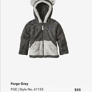 Baby Patagonia Furry Friends Hoody